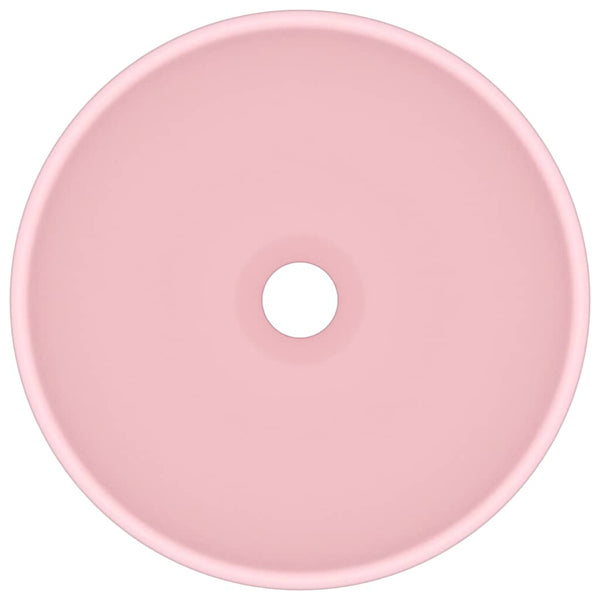 Matta pinkki ylellinen pesuallas Gigelu 32,5x14cm (keraami)