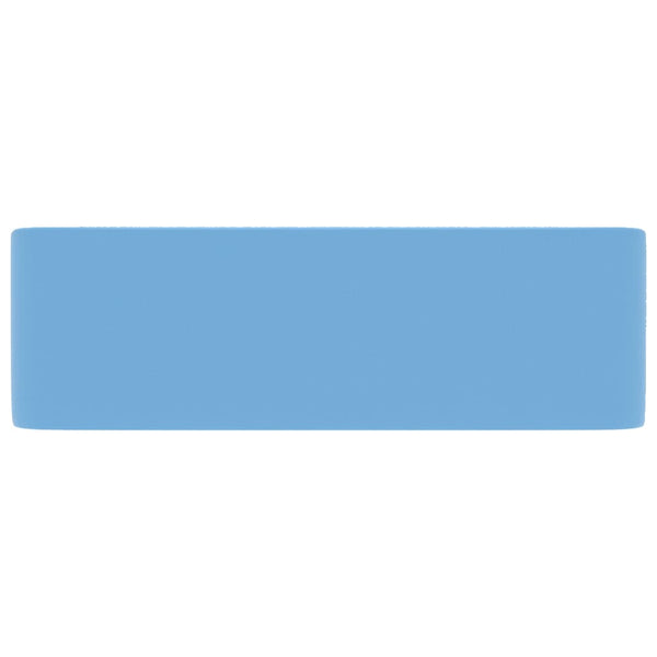 Ylellinen pesuallas matta vaaleansininen 41x30x12 cm keraaminen