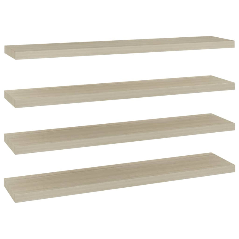 Tammi kelluvat seinähyllyt Chan 120x23,5x3,8cm (4 kpl mdf)
