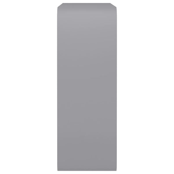 Seinäkuutiohyllyt 3 kpl harmaa MDF