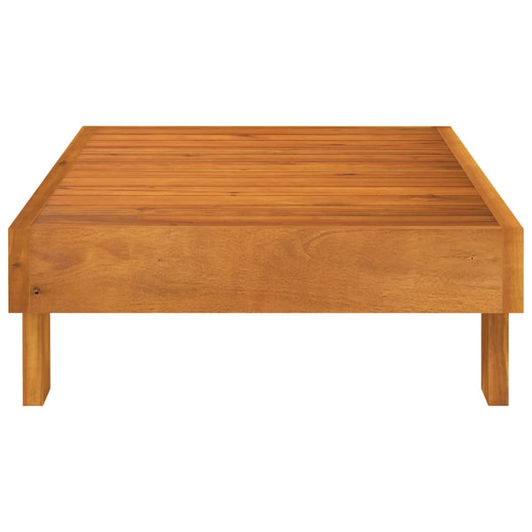 Harmaat puutarhasohvasarja Demente (2-osainen, tyynyt täysi, akasiapuu)