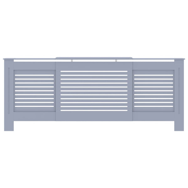 MDF lämpöpatterin suoja harmaa 205 cm