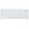 MDF lämpöpatterin suoja valkoinen 205 cm