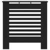 MDF lämpöpatterin suoja musta 78 cm