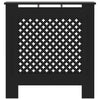 MDF lämpöpatterin suoja musta 78 cm