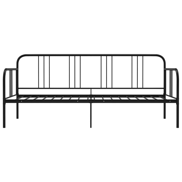 Sohvasängyn runko musta metalli 90x200 cm
