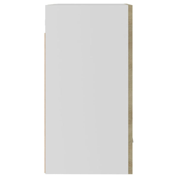 Seinäkaapit 2 kpl Sonoma-tammi 50x31x60 cm tekninen puu