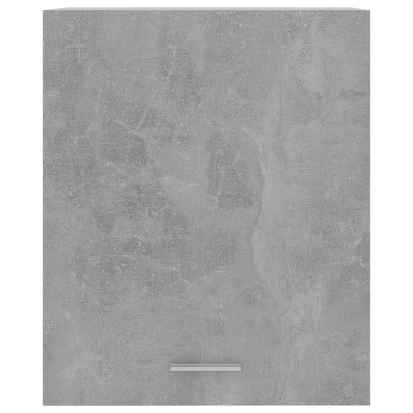 Seinäkaapit 2 kpl betoninharmaa 50x31x60 cm tekninen puu