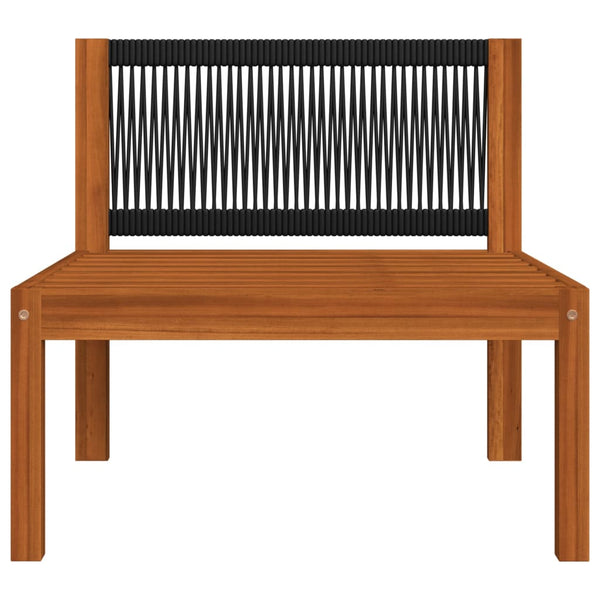 2-osainen Puutarhasohvasarja tyynyillä täysi akasiapuu