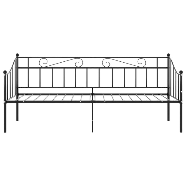 Sohvasängyn runko musta metalli 90x200 cm