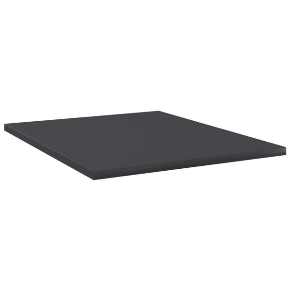 Harmaa kirjahyllytasot Vasiu 40x50x1,5cm (8 kpl puinen)