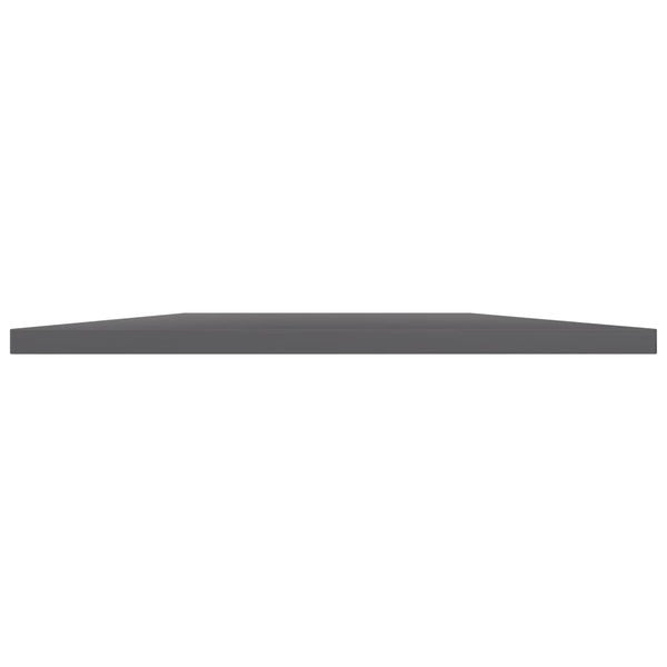 Kirjahyllytasot 8 kpl korkeak. harmaa 40x50x1,5 cm tekninen puu