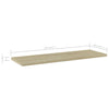 Sonoma tammi kirjahyllytasot Vasiu 60x20x1,5cm (4 kpl lastulevy)