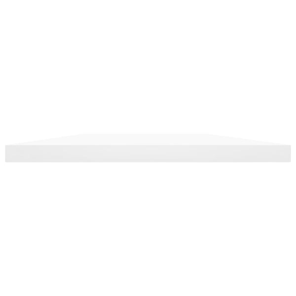 Kirjahyllytasot 4 kpl valkoinen 60x40x1,5 cm tekninen puu