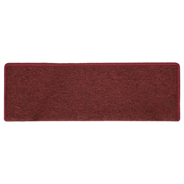 Porrasmatot 15 kpl 65x21x4 cm mattapunainen