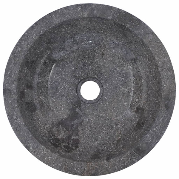 Pesuallas harmaa Ø40x12 cm marmori