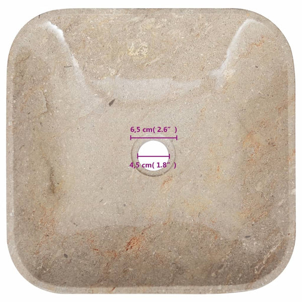 Pesuallas harmaa 40x40x10 cm marmori