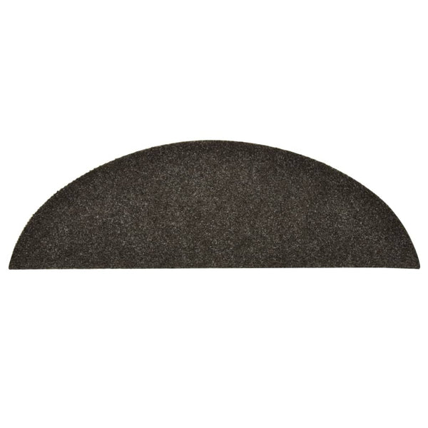 Itsekiinnittyvät porrasmatot 5 kpl vaaleanruskea 56x17x3 cm