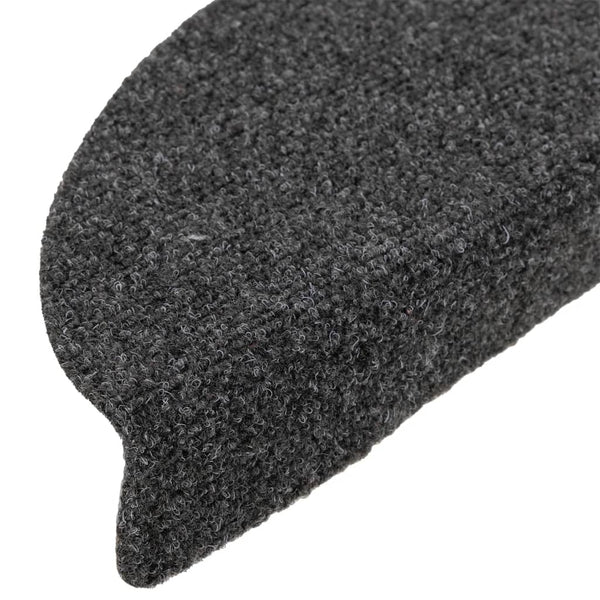 Antrasiitti itsekiinnittyvät porrasmatot Corbett 56x17x3cm (10 kpl)