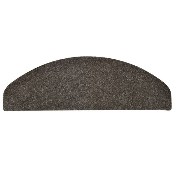 Itsekiinnittyvät porrasmatot 5 kpl antrasiitti 65x21x4 cm