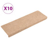 Porrasmatot 10 kpl ruskea 65x21x4 cm neulahuopa