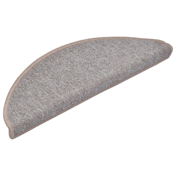 Porrasmatot 10 kpl 65x24x4 cm vaaleanruskea