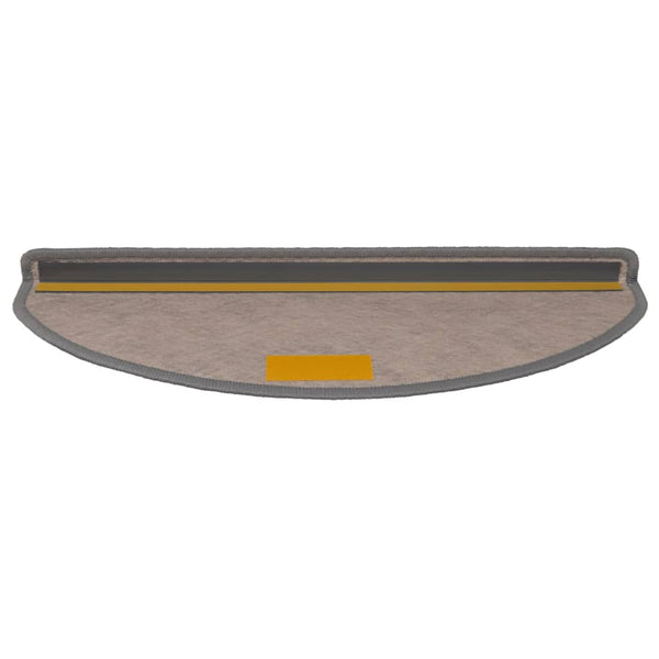 Itsekiinnittyvät porrasmatot sisaltyyli 15 x 65x21x4 cm platina