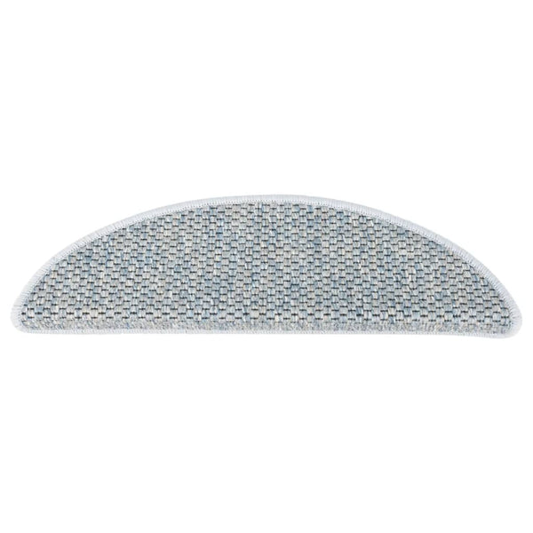 Itsekiinnittyvät porrasmatot sisaltyyli 15kpl 65x21x4cm sininen