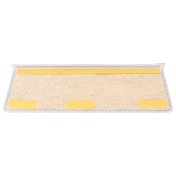 Itsekiinnittyvät porrasmatot sisaltyyli 15kpl 65x21x4cm sininen