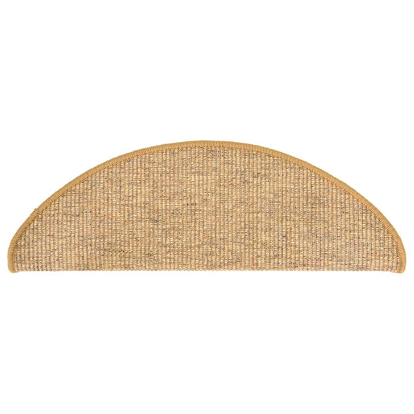 Itsekiinnittyvät porrasmatot 15 kpl oranssi 65x21x4 cm