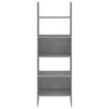 Kirjahylly betoninharmaa 60x35x180 cm tekninen puu