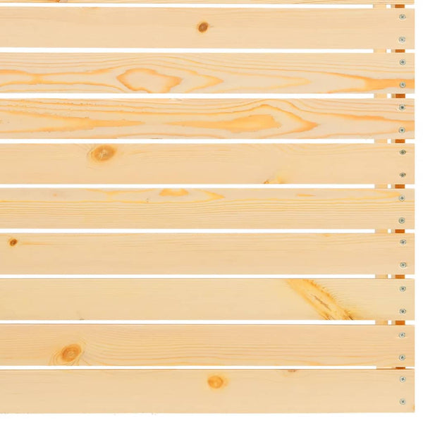 Puutarhasohvan keskiosa 2 kpl harmaat tyynyt täysi mänty