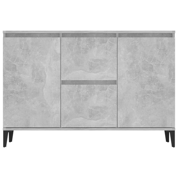 Senkki betoninharmaa 104x35x70 cm tekninen puu
