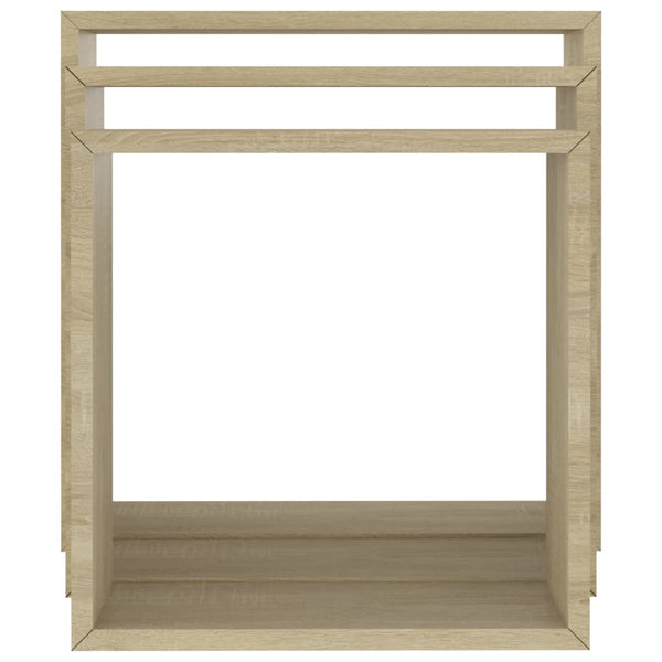 Kuutioseinähyllyt 3 kpl Sonoma-tammi