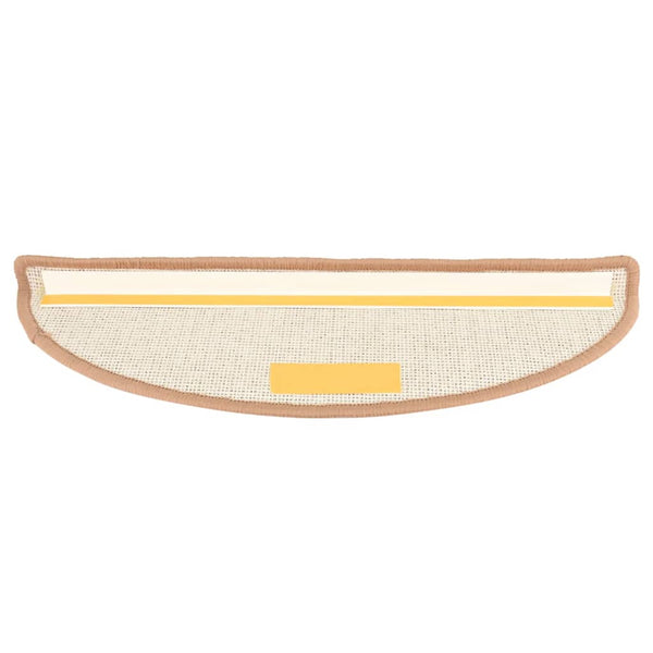 Porrasmatot 15 kpl vaaleanruskea 56x17x3 cm