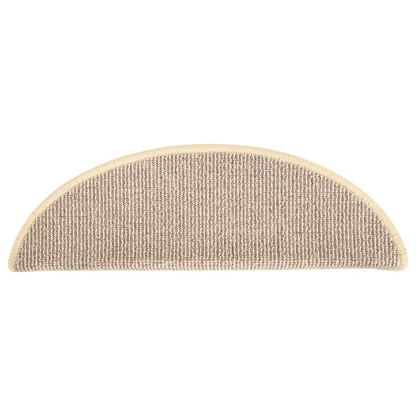 Porrasmatot 15 kpl valkoinen ja ruskea 56x17x3 cm