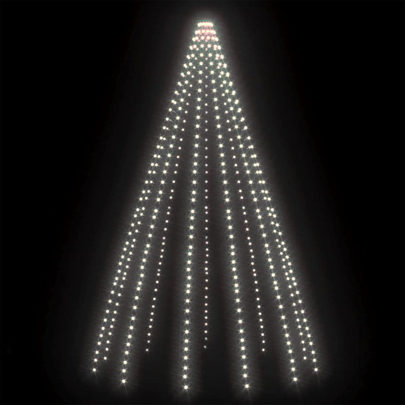 Kylmä valkoinen joulukuusen valot Emerencia 500cm (500 led-valoa sisä/ulko)