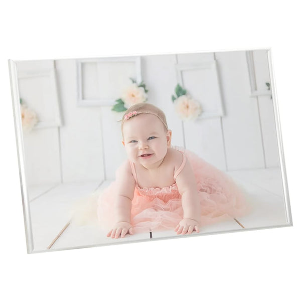 Valokuvakehyskollaasi 3 kpl pöydälle hopea 21x29,7 cm MDF