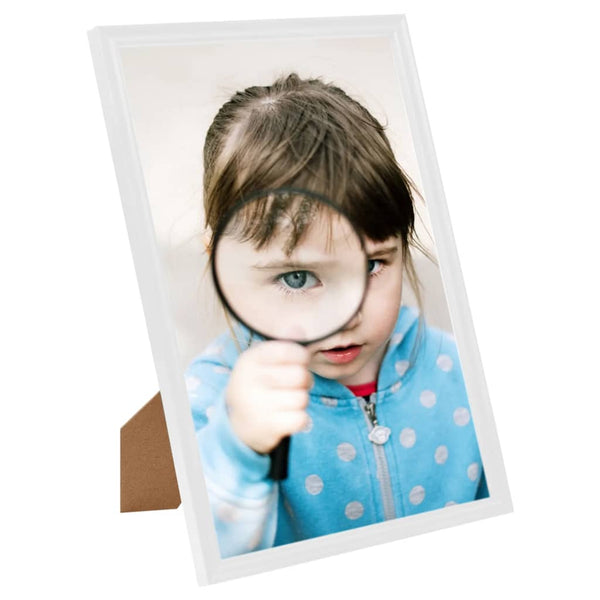 Valokuvakehyskollaasi 3 kpl pöydälle valk. 13x18cm MDF