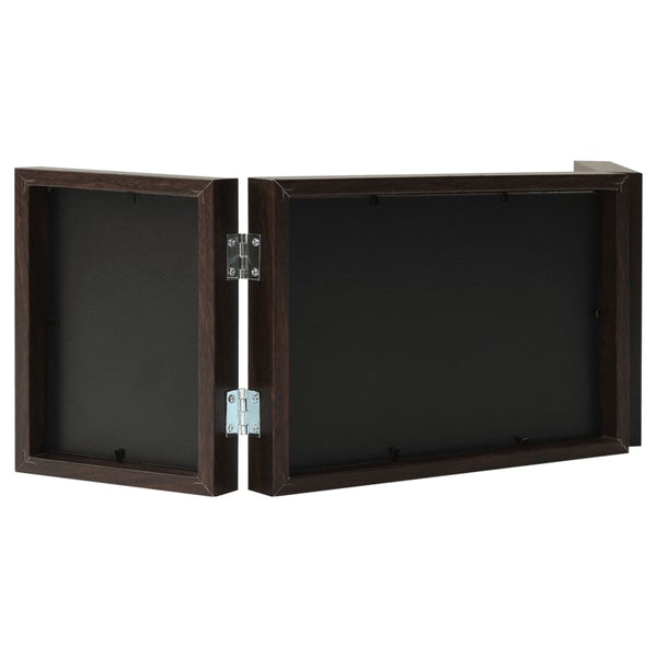 3-osainen Valokuvakehyskollaasi t.ruskea 28x18cm+2x(13x18cm)