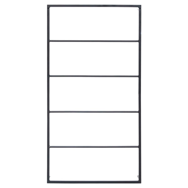 Musta pyyheteline Paulis 60x10x116cm (teräs)