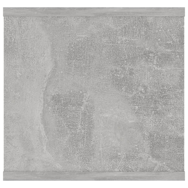 Seinähylly betoninharmaa 102x30x29 cm tekninen puu