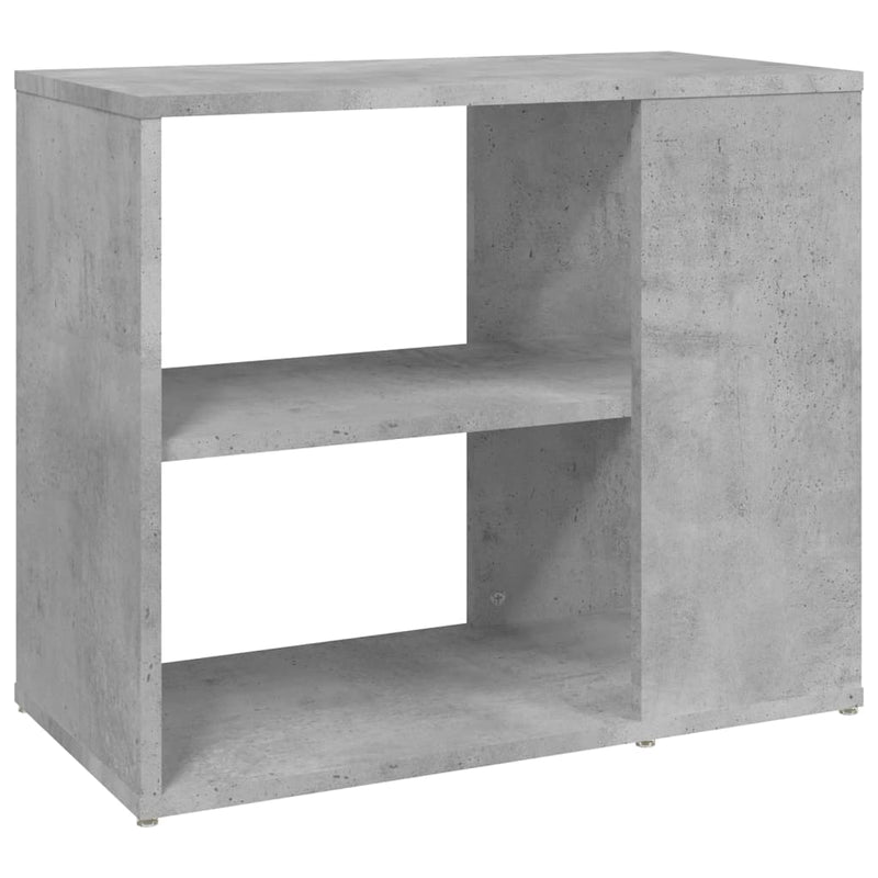 Betoninharmaa sivukaappi Dinicu 60x30x50cm (puinen)