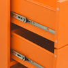 Lipasto oranssi 80x35x101,5 cm teräs