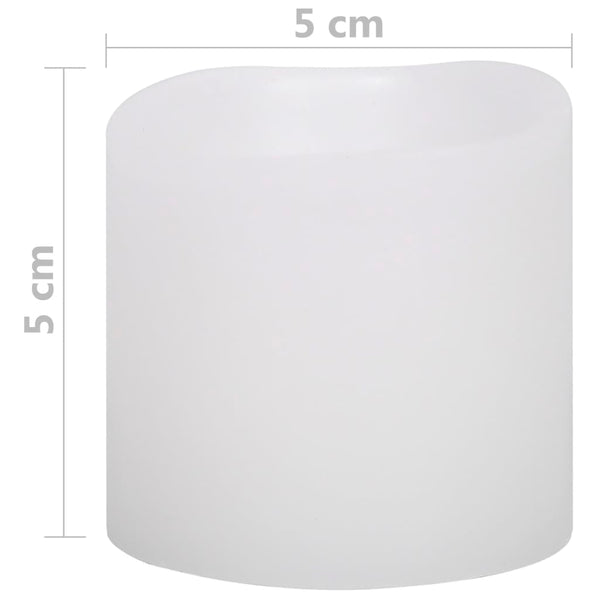 LED-sähkökynttilät 24 kpl lämmin valkoinen