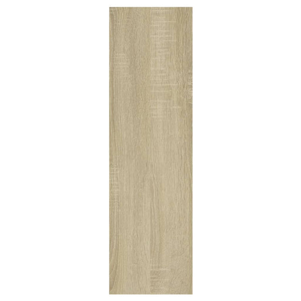 Seinähylly Sonoma-tammi 75x16x55 cm tekninen puu