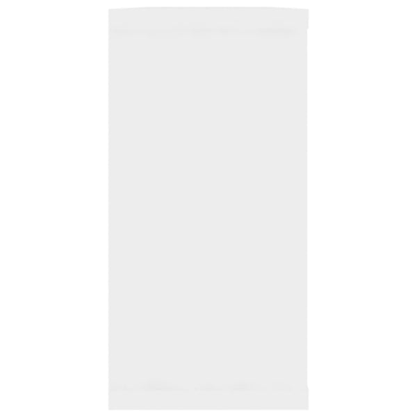 Kuutioseinähyllyt 2 kpl valkoinen 100x15x30 cm tekninen puu