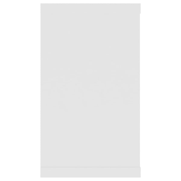 Kuutioseinähyllyt 4 kpl valkoinen 80x15x26,5 cm lastulevy
