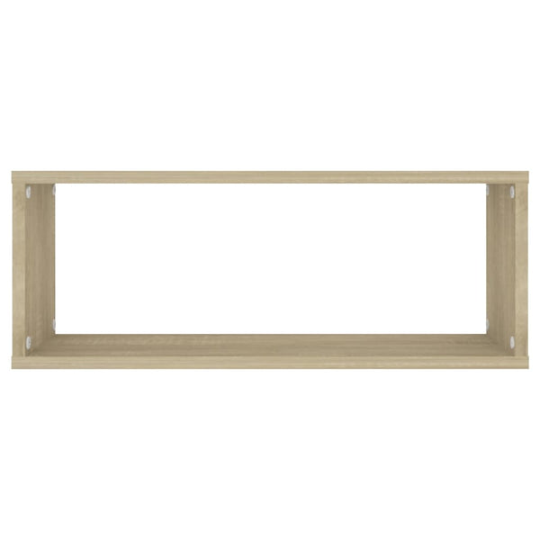 Kuutioseinähyllyt 6 kpl Sonoma-tammi 60x15x23 cm tekninen puu