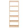 Kirjahylly/tilanjakaja Lactantiu 60x30x167,5cm (mänty)